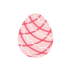 Minimalist vector Easter eggs with elegant hand-drawn patterns, suitable for invitations, wrapping paper, and website elements