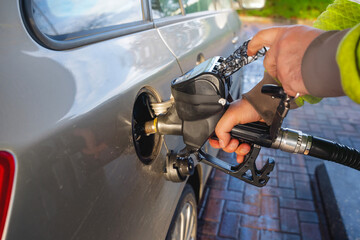 Mature man enjoying his time at a seaside café during a sunny day in summer