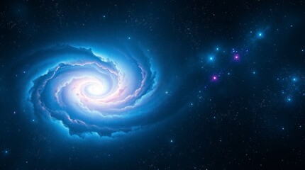Stunning Spiral Galaxy Wallpaper Space Background