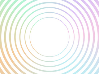 Soft gradient concentric circles Background. Dynamic Modern abstract minimalist template. Great for advertising, tech design, apps, branding visuals