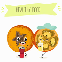  Marang fruit cute funny cheerful characters with different activities.Natural vitamin antioxidant detox food collection. Vector hand drawn illistration.