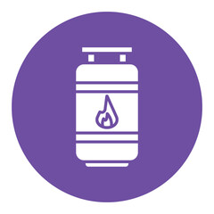 Gas Cylinder Icon