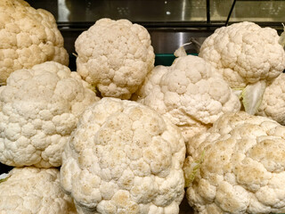 Cauliflower has been sitting on the counter of the farmer's market and store for a long time....