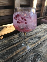 glass of gin