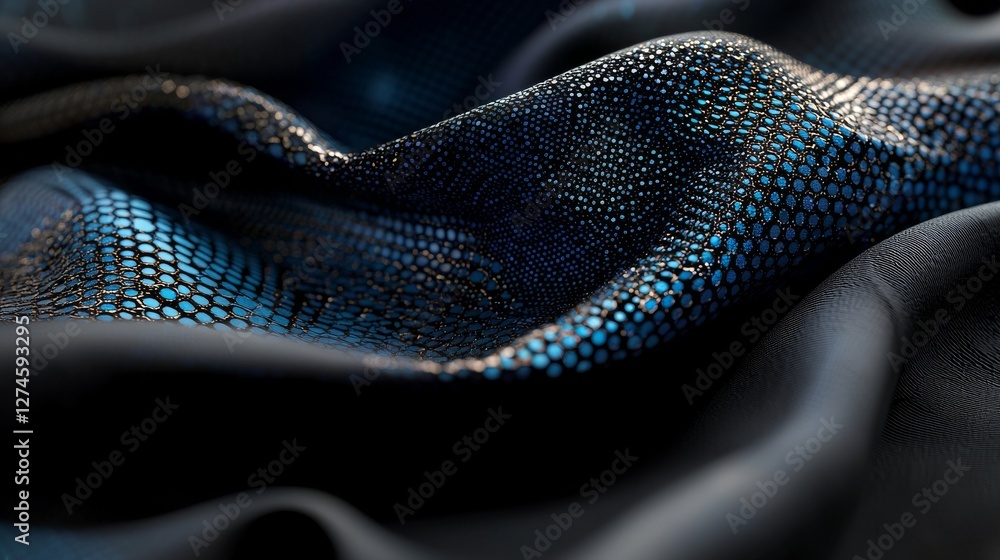 Poster the background is a futuristic representation of abstract technology, incorporating big data and dig