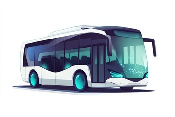 Futuristic Autonomous Bus Design