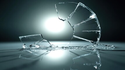 Shattered Glass: A Study in Fractured Reflections