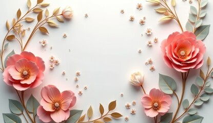 dreamy white petals in a spring setting