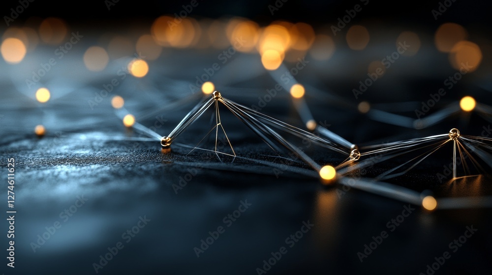 Poster data array visual concept, sound wave, and 3d rendering for big data visualization, including an equ