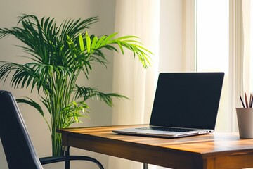 Fototapeta premium office interior design with a modern minimalist concept