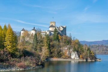 The historic castle in Niedzica
