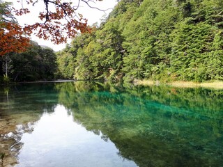  Lago Machonico Espejo Grande Chico San Martin de los Andes Patagonia Argentina 7 Siete Lagos Rio Hermoso Villa La Angostura Ruca Malen