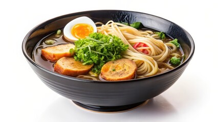 Ramen Noodle Soup in Bowl