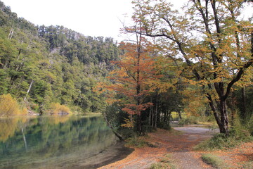  Lago Machonico Espejo Grande Chico San Martin de los Andes Patagonia Argentina 7 Siete Lagos Rio...