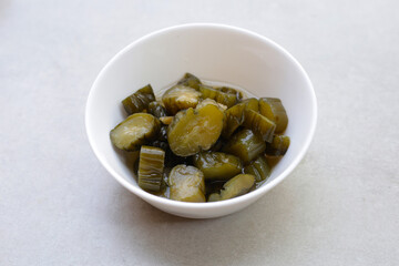 Japanese pickled cucumber,  Japanese food