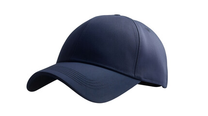 Simple baseball cap product shot with transparent background, ideal for mockups and designs