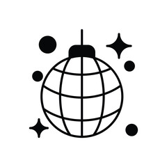 Disco Ball vector icon