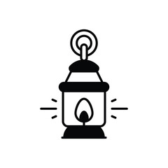 Lantern Light vector icon