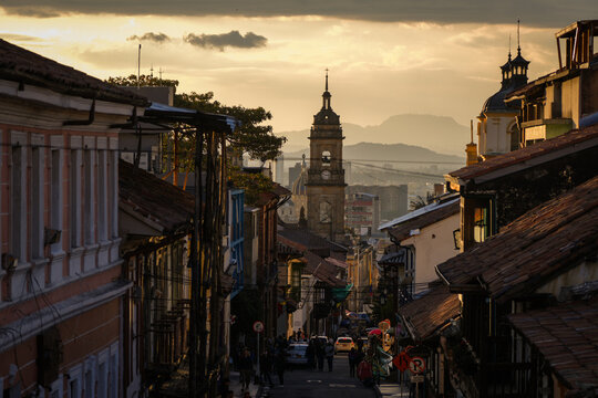 Bogota al atardecer