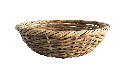 Obraz premium Handwoven basket crafted from natural fibers, perfect for decorative storage and seasonal display
