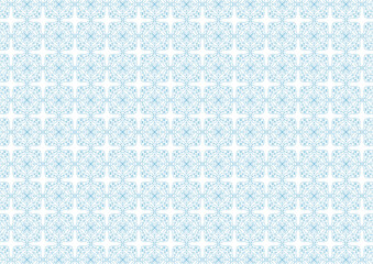 Japanese tradition pattern with blue light 