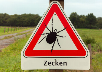 Die große Gefahr Zecke in der Natur
