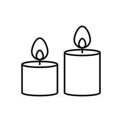 Birthday Candle vector icon