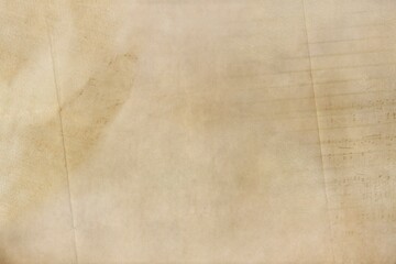 Crumpled vintage paper texture with copy space background