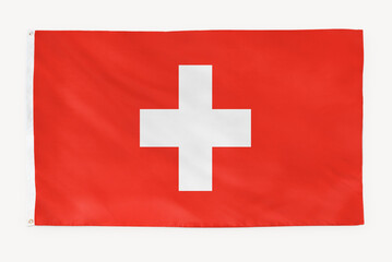Switzerland flag, national symbol graphic