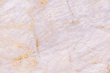 Naklejka premium Aesthetic pink marble texture background, gold glitter design