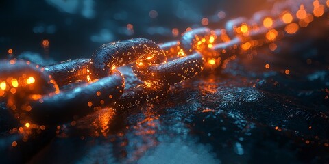 Advanced blockchain security system detecting threats
