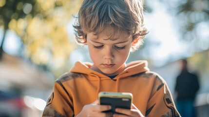 Kids using phones can face threats and dangers online. It's crucial to keep them safe by teaching them about internet security and responsible phone use.