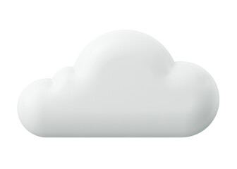 Cloud networking png clipart, 3D rendering graphic on transparent background