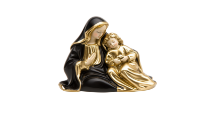 Celebrating the nativity orthodox icon artwork a transparent background