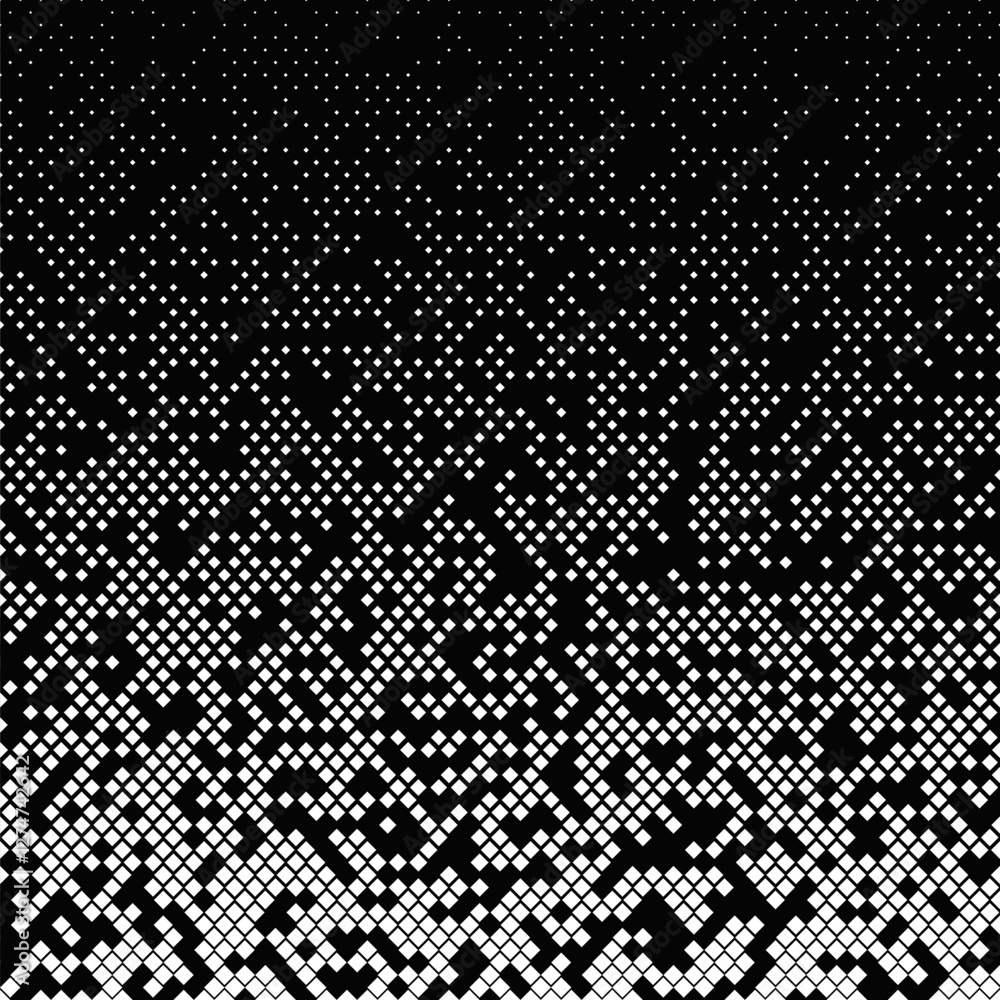 Poster abstract repeating geometric monochrome square pattern background