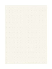 PNG Minimalist dotted paper template on transparent background