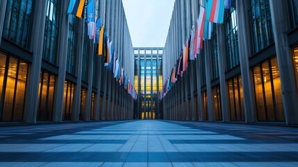 Public-private partnerships enhancing transparency in governance luxembourg event urban setting low angle collaboration