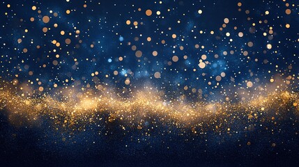 Obraz premium Sparkling celebration of light and color abstract background digital art vibrant environment wide view festive concept