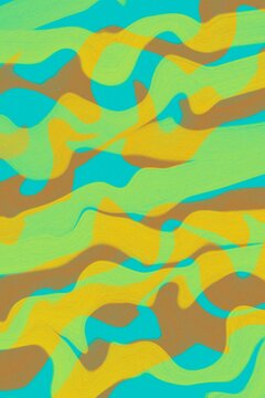 Abstract background with colorful flowing shapes