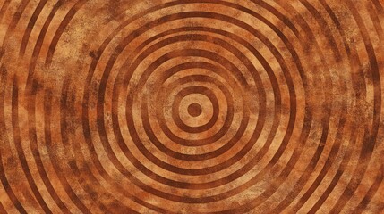 Naklejka premium Rustic concentric circles texture background