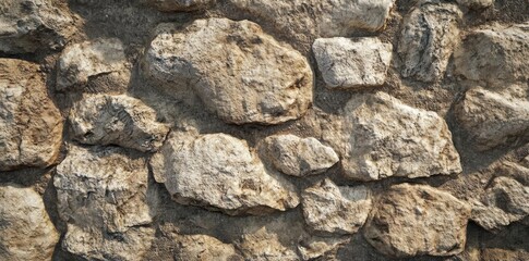 Stone Wall Creates Rustic Texture and Timeless Architectural Element.
