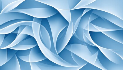 Abstract Blue Wave Background Image for Design