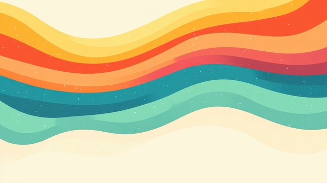 Celebrate diversity with a vibrant abstract background Perfect for Pride Month, this colorful vector template shines with joy.