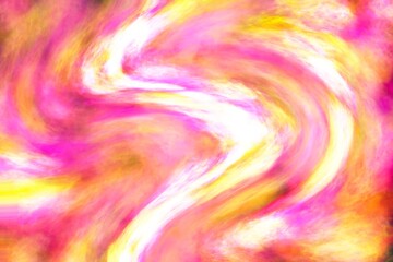 Swirling pink and yellow nebula for background use
