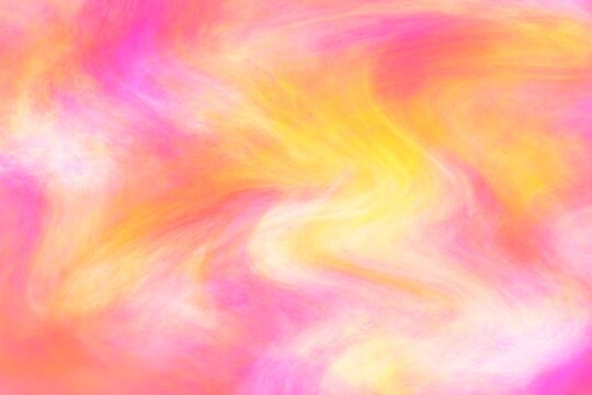 Vibrant pink and yellow nebula pattern for creative backgrounds
