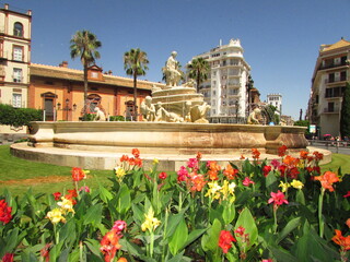 fountain in the park