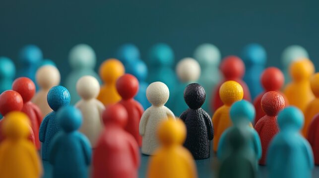 Workforce development challenges amidst diverse groups office setting conceptual image collaborative environment