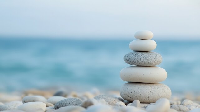 Balancing wellbeing initiatives amid organizational change coastal serenity nature tranquil environment top-down view