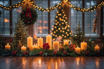 Joyful Holiday Array Radiating Warmth and Spirit