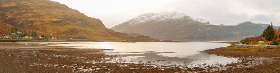 A Stunning View Off The Coast Of Scotland